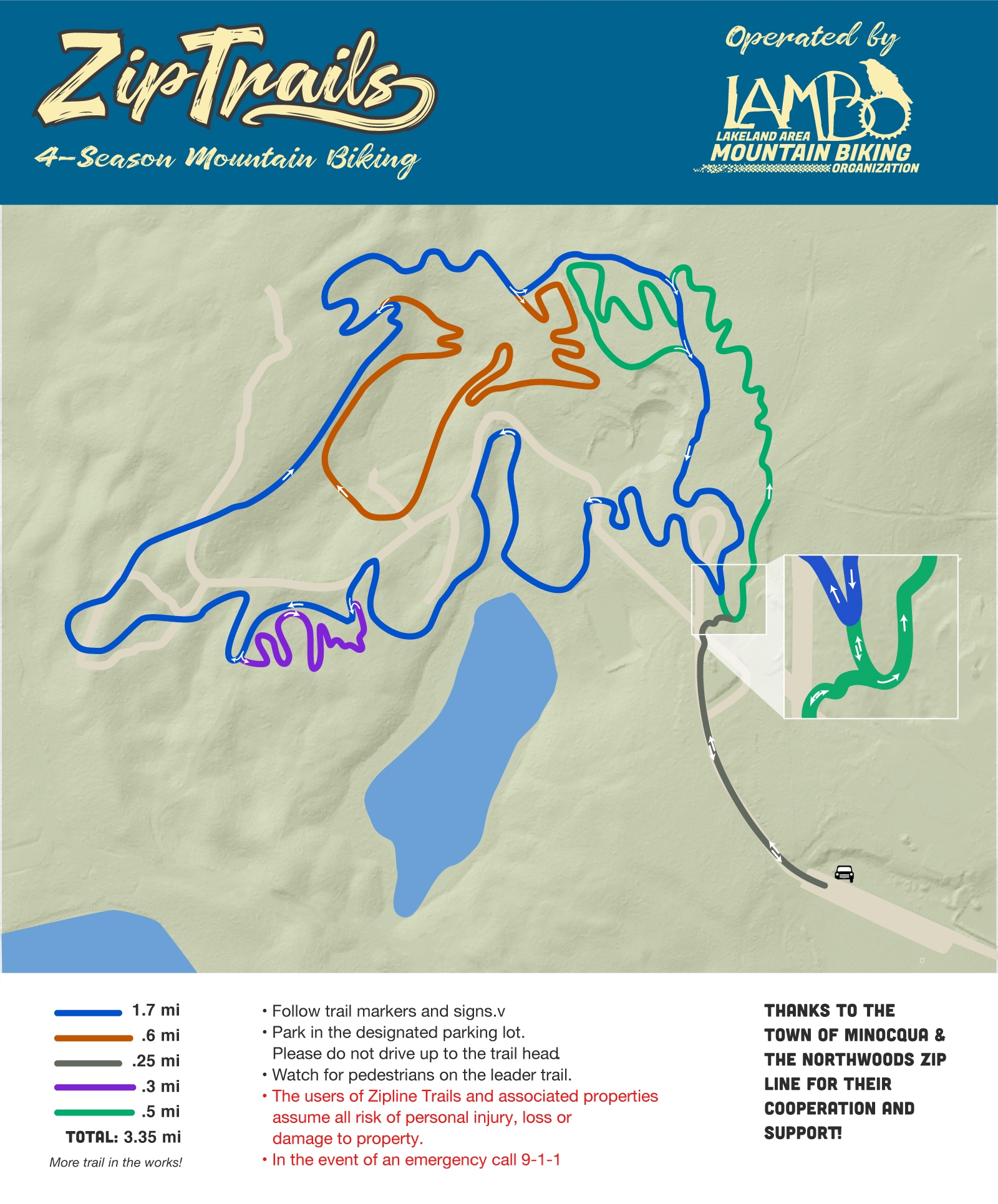 LAMBO Zip Line Trails
