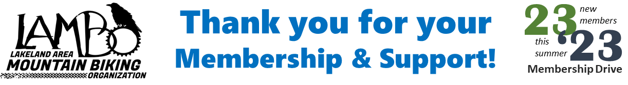 Membership Thank You Banner