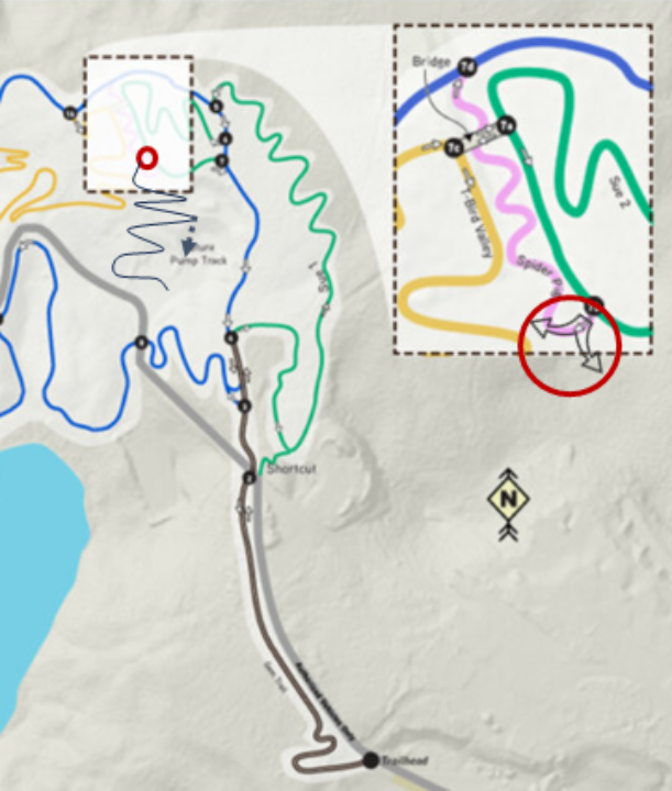 Trail To Pump Track Map